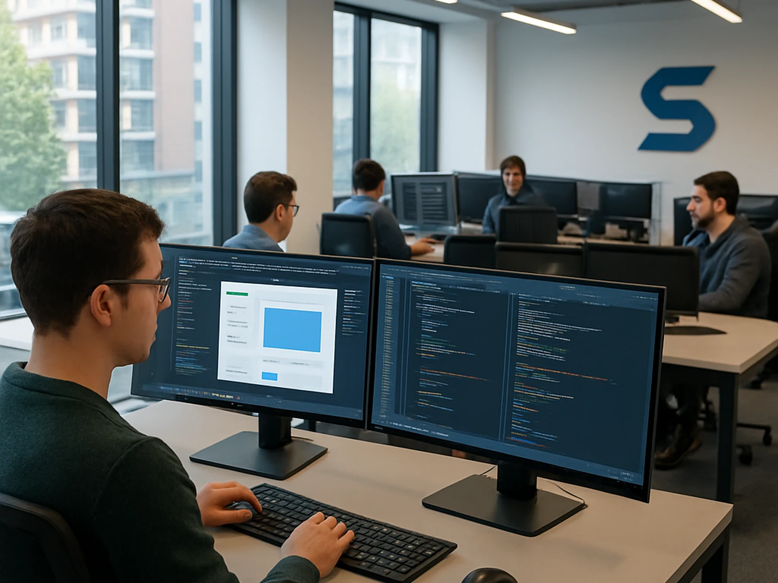 B2B software company achieving 4.2x organic lead growth through SEO