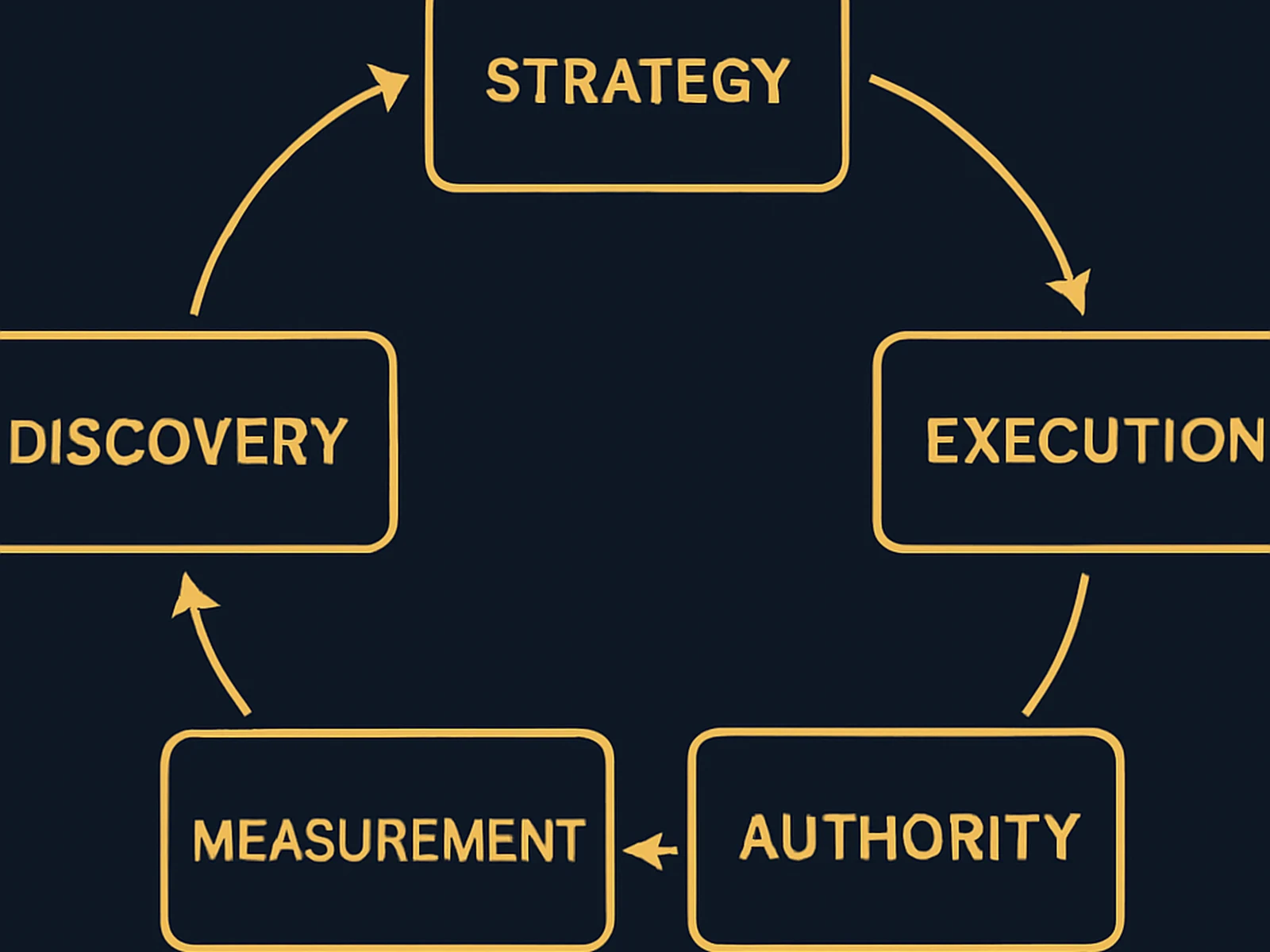 seo4pro five-phase SEO process visualization